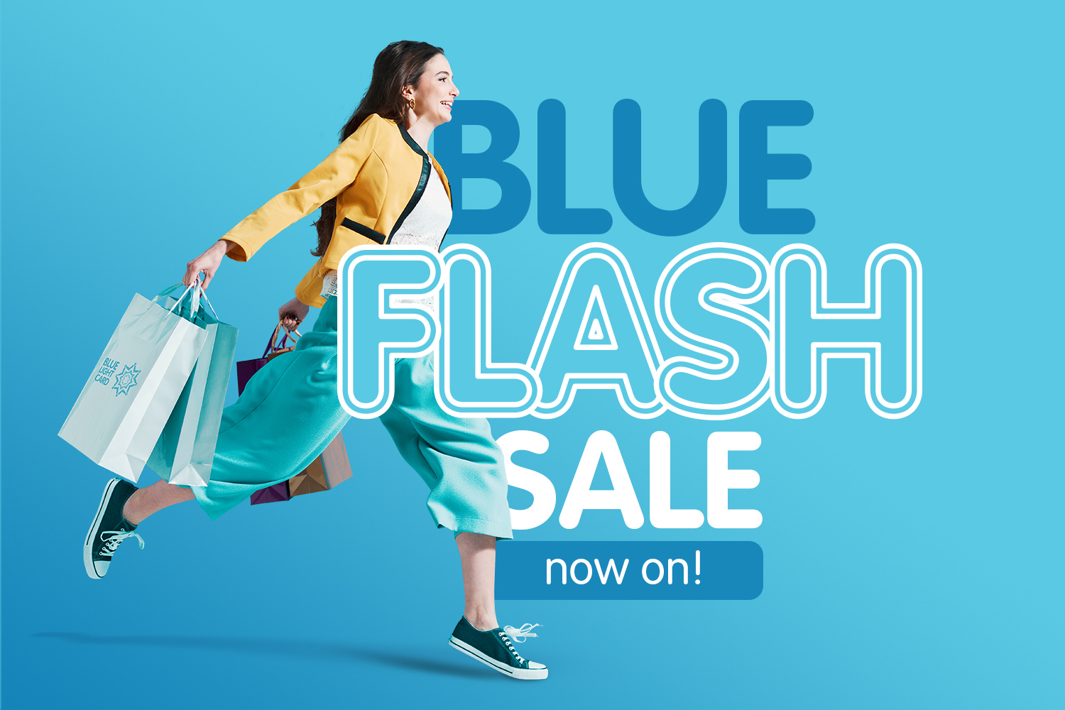 Blue Flash Sale now on!