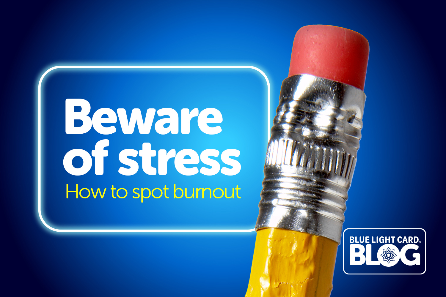 Key signs of burnout