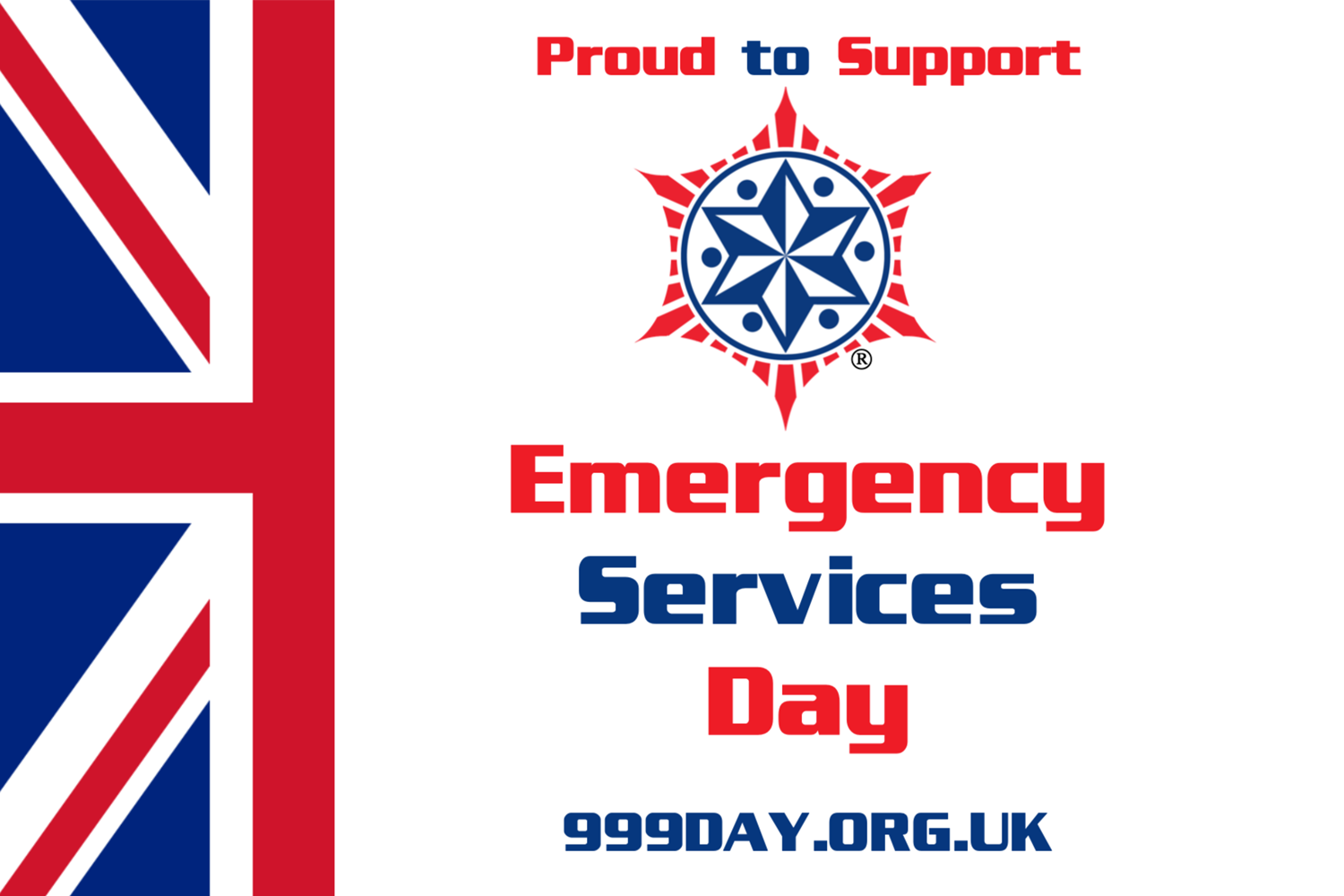 Saying thank you on Emergency Services Day