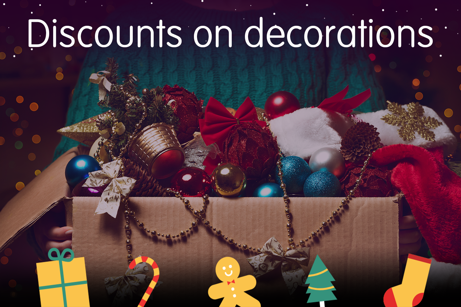 Deck the halls with decoration discounts