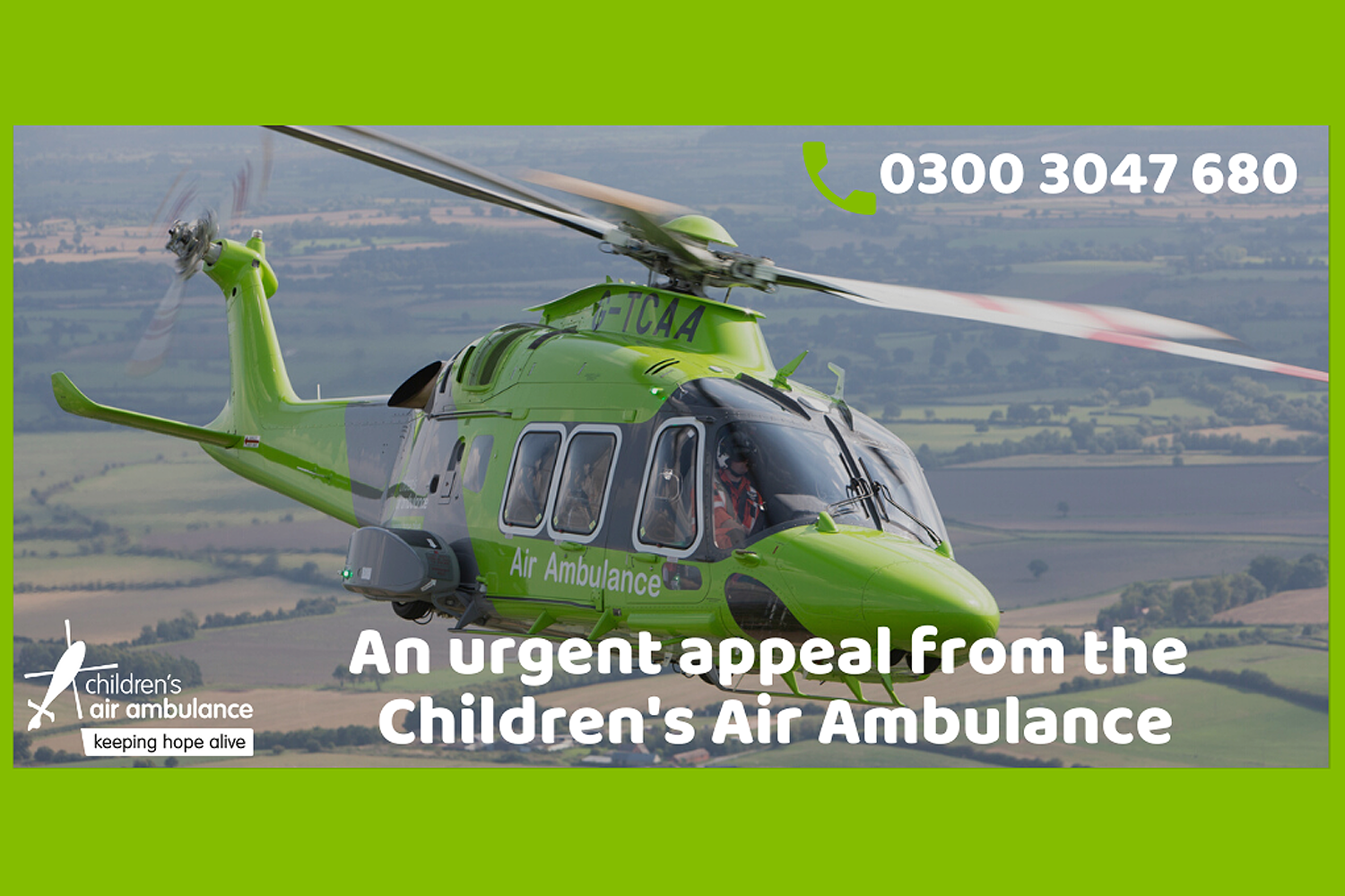 Urgent Appeal - Children\'s Air Ambulance