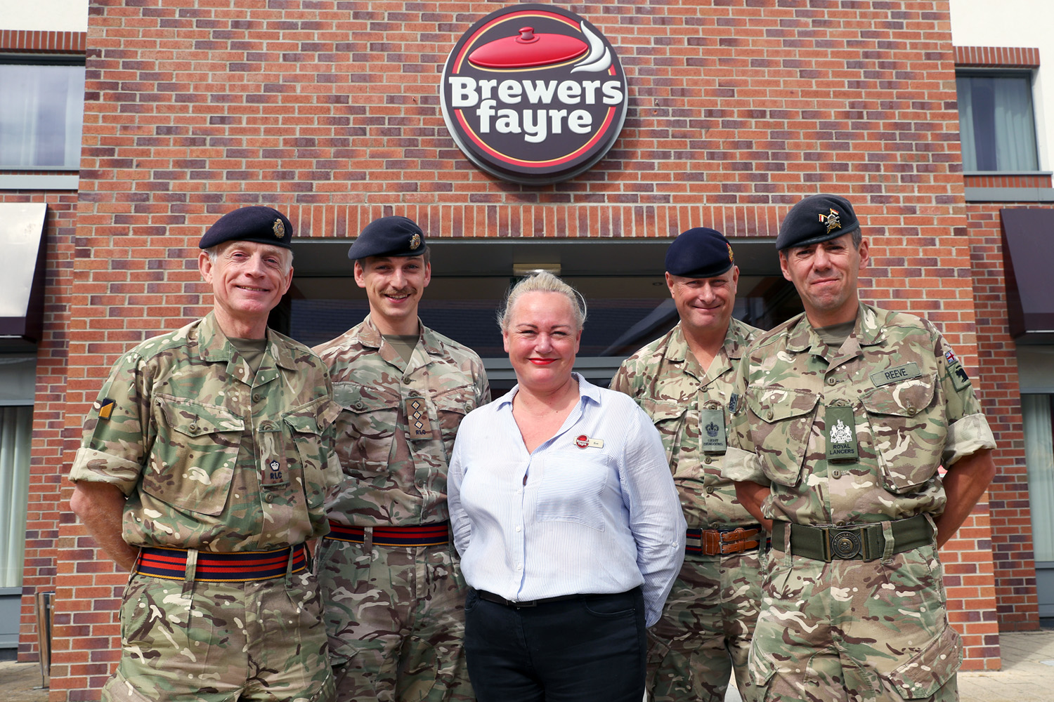 Whitbread restaurants help heroes tuck in to a hearty discount!