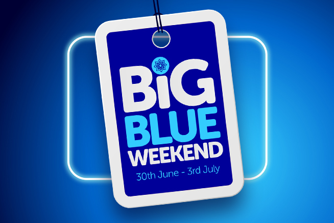 Big Blue Weekend is back!