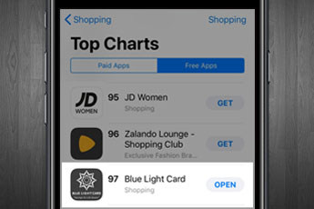 BLC App in top 100 apps