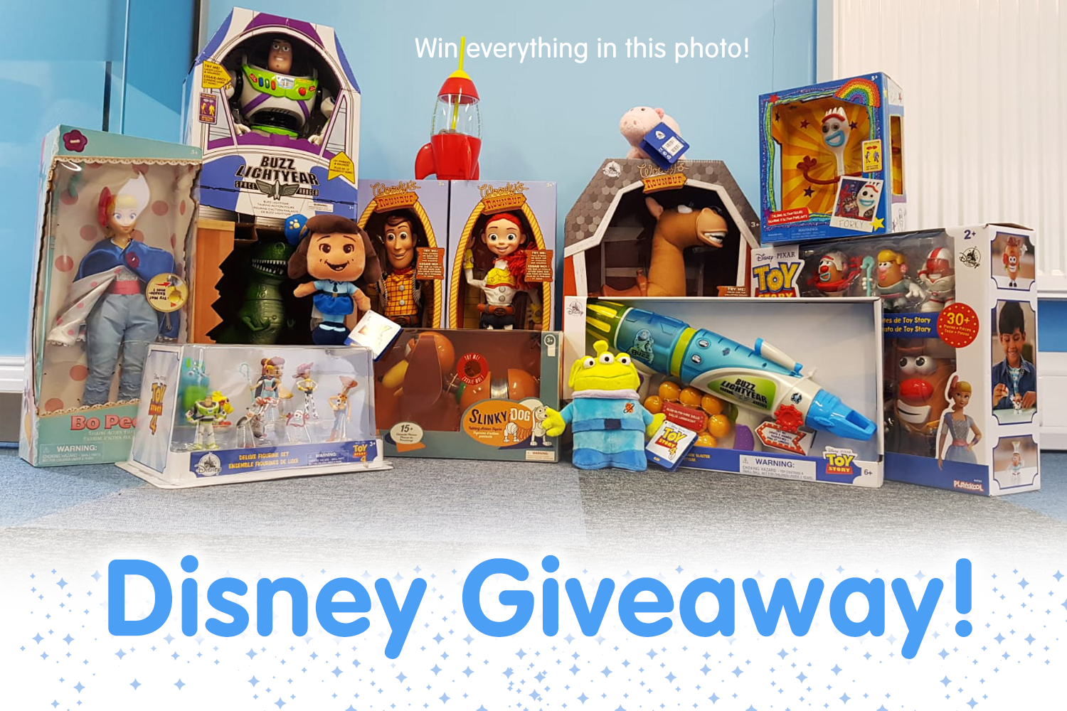 The Disney Store competition this bank holiday