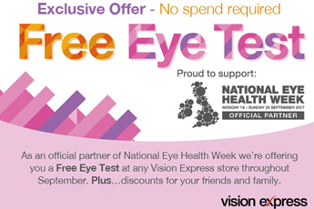 Free Eye Tests for members