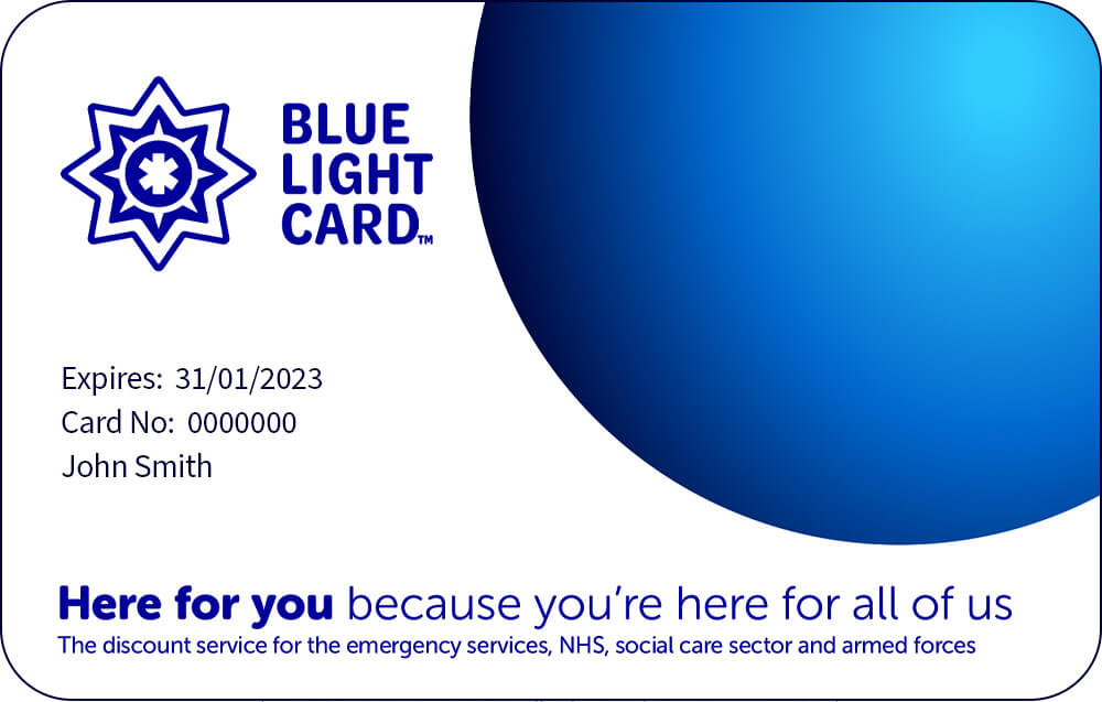 Add your business to Blue Light Card